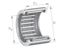 INA SCE1212-PP-L581 Drawn cup needle roller bearing open end view 3
