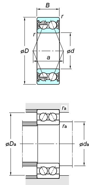 KOYO 5203 ZZ bearing