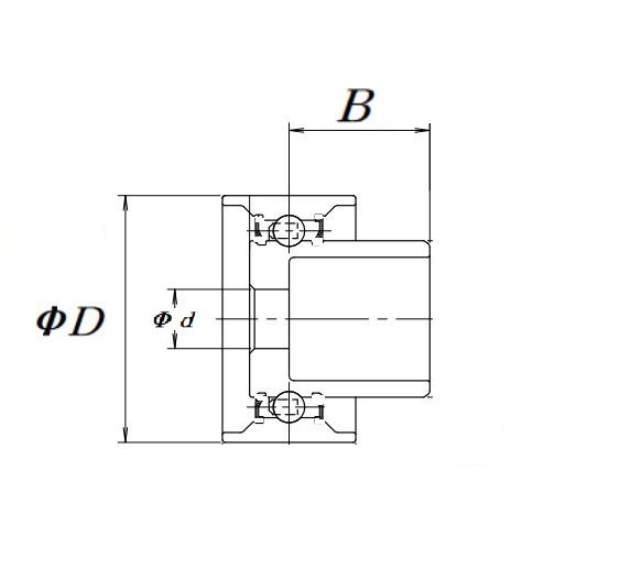 KOYO DG2550B-32RR1D Automotive bearing