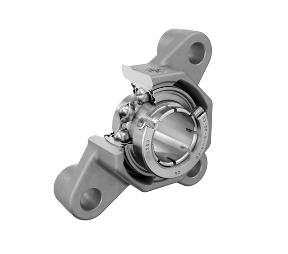 INA RCJHOC20-VA-FD Flanged housing unit view 2