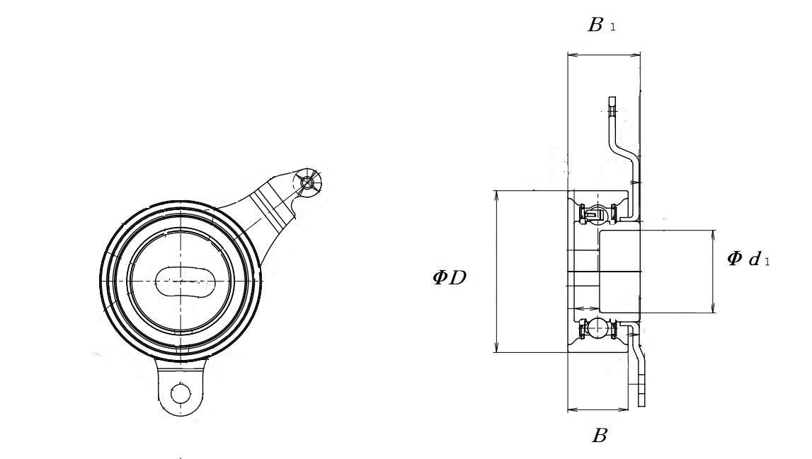 KOYO PU265121ARR1DV Automotive bearing