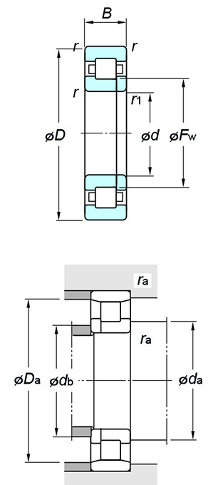 KOYO NUP1005 bearing