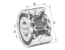 INA ZKLN100160-2Z-XL Axial angular contact ball bearing view 3
