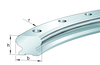 INA LFSR32-300/360-ST Guideway, curved view 3