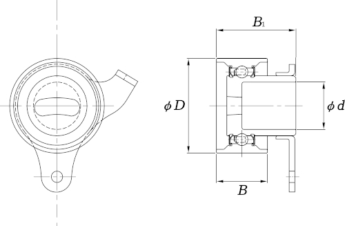 KOYO PU255037RR1DV bearing