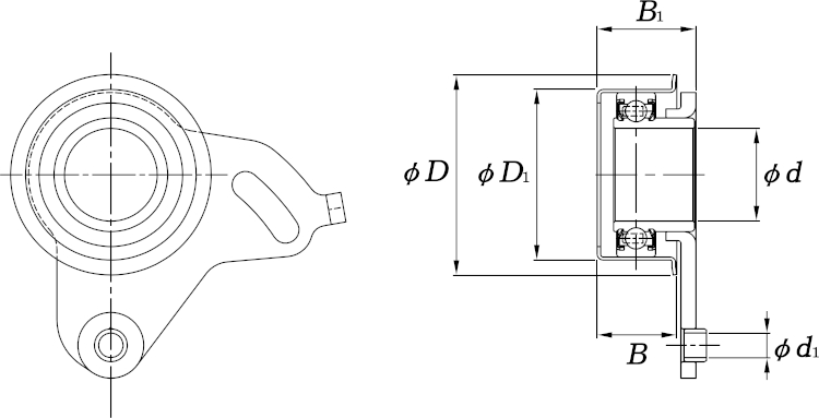 KOYO PU315728ARR1DY Automotive bearing
