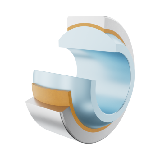 INA GE8-FW Spherical plain bearing view 2