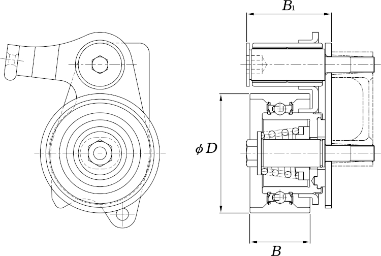 KOYO U00135R Automotive bearing