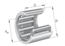 INA HK0205-TV Drawn cup needle roller bearing open end view 3