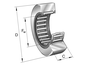 INA RNA2201-2RSR Yoke type track roller view 3
