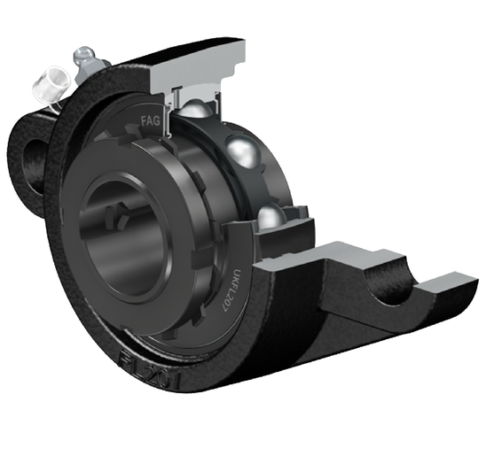 FAG UKFL218 Flanged housing unit view 2