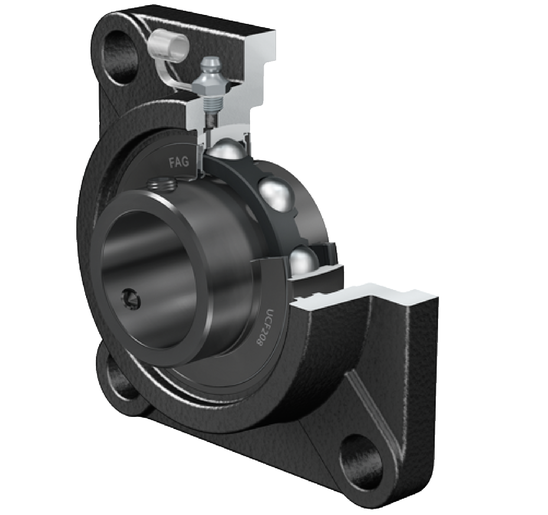 FAG UCF210-29 Flanged housing unit view 2