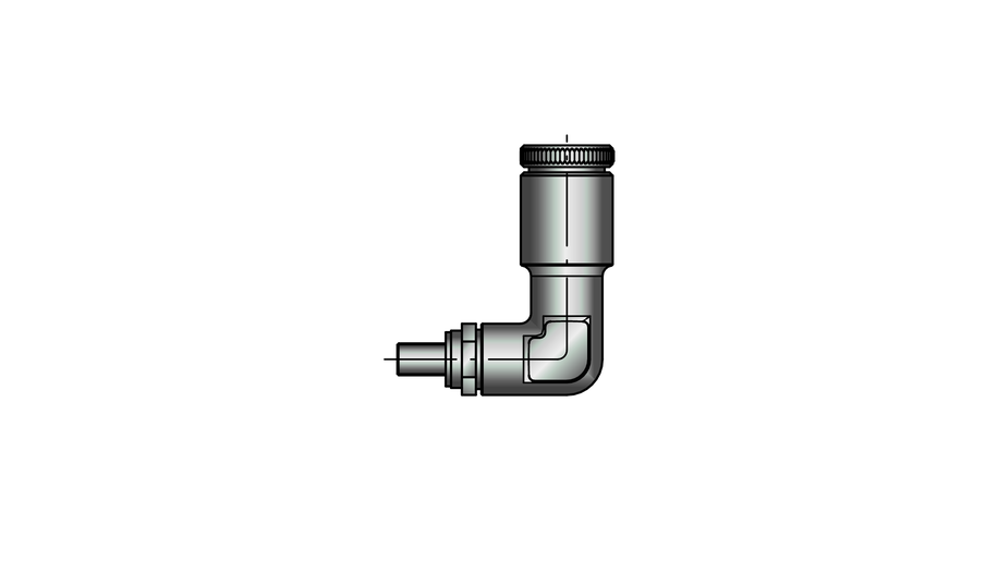 INA S49 Lubricant adapter view 2