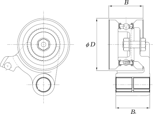 KOYO LAT1002B bearing