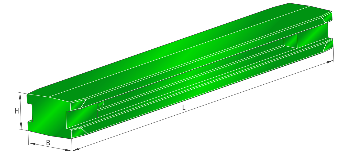 INA MKVD25 Dummy guideway view 2