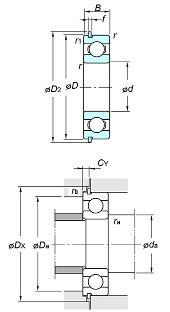 KOYO 60/22NR bearing