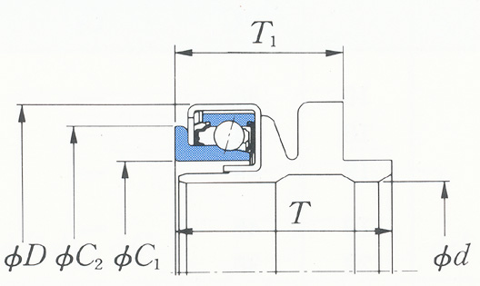 KOYO CT48SA Automotive bearing