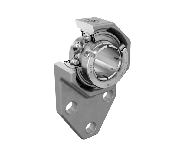 INA RFBOC100-VA-FD Flanged housing unit view 2