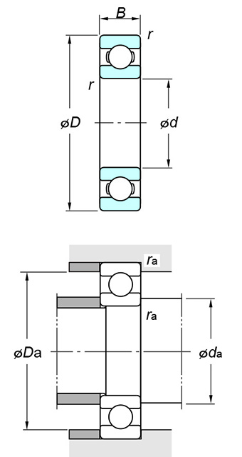 KOYO 16016 bearing