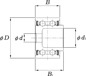 KOYO PU245034BRR1D bearing
