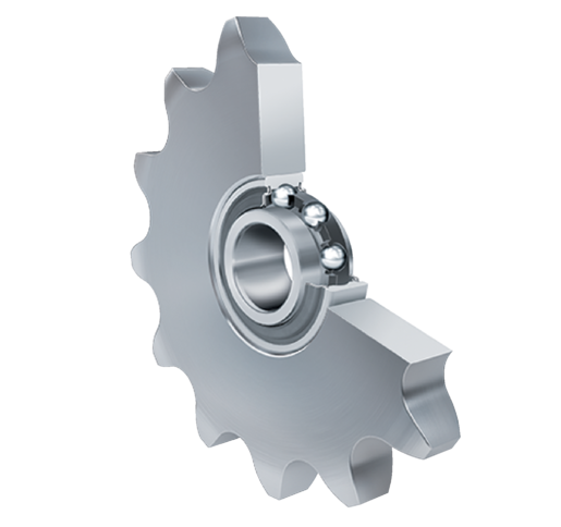 INA KSR16-L0-12-10-13-08 Roller chain idler sprocket unit view 2
