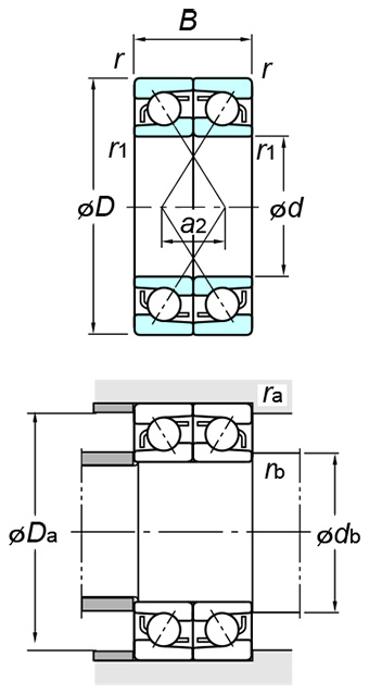 KOYO 7204BDF bearing