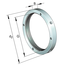 FAG HMZ21 Shaft nut view 3