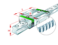INA RWU25-E Recirculating roller bearing carriage view 3