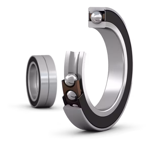 SKF S7213 CD/P4ADFA Matched set of two super-precision, high-capacity, D design, single row angular contact ball bearings with seals