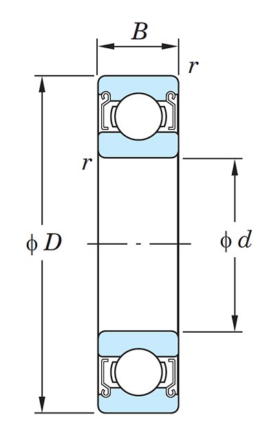KOYO SE6206ZZSTPRZC3 YS Special environment bearing
