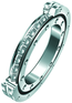 INA XSU080258 Slewing ring, Crossed roller bearing, without gear teeth view 3