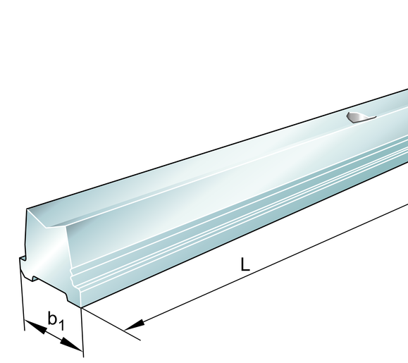 INA TSUZ10-PD Guideway body, inch sizes view 2