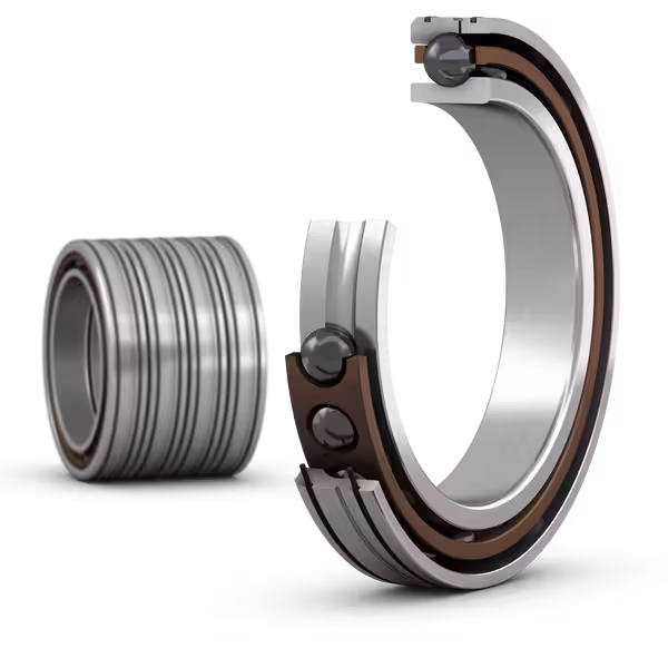 SKF 71914 ACE/HCP4ALQBCA Matched set of four super-precision, high-speed E design, single row angular contact ball bearings