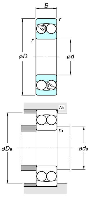 KOYO 1208 bearing