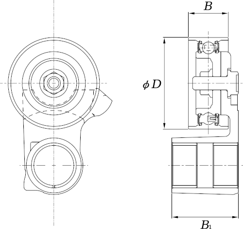 KOYO LAT1033D Automotive bearing