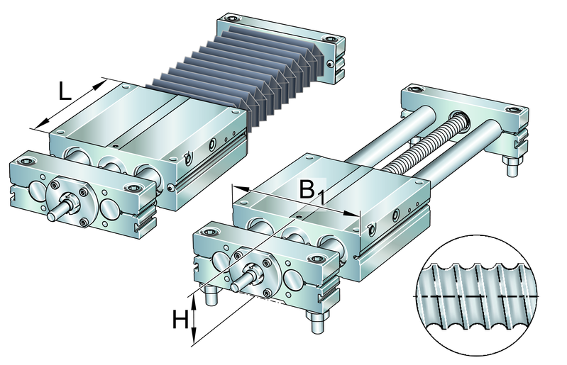 INA LTE16-100-A-1204-M-0 Linear table view 2