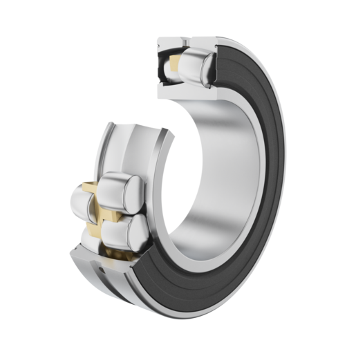 FAG 22228-E1A-XL-K-2RSR-M-C3 Spherical Roller Bearing view 2