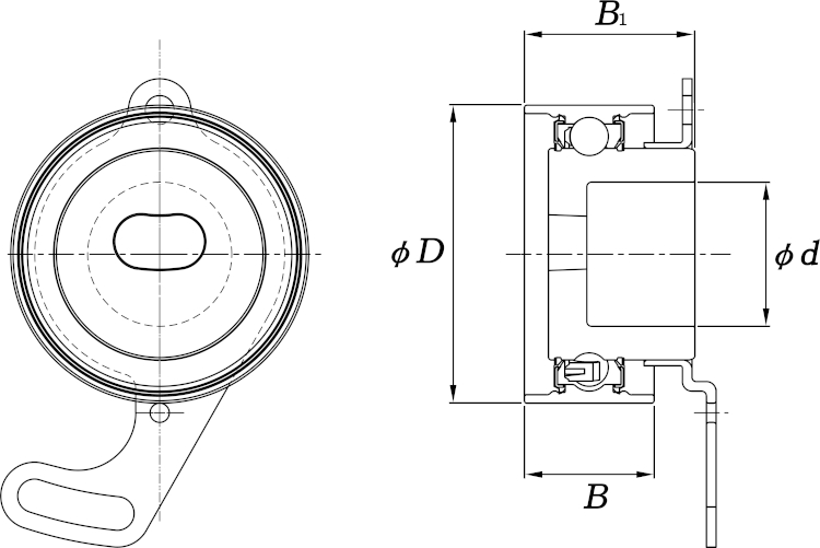 KOYO PU326231GRR1DV Automotive bearing