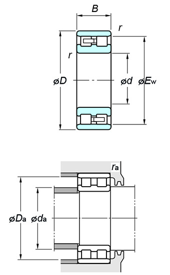 KOYO NN3009 Cylindrical roller bearing
