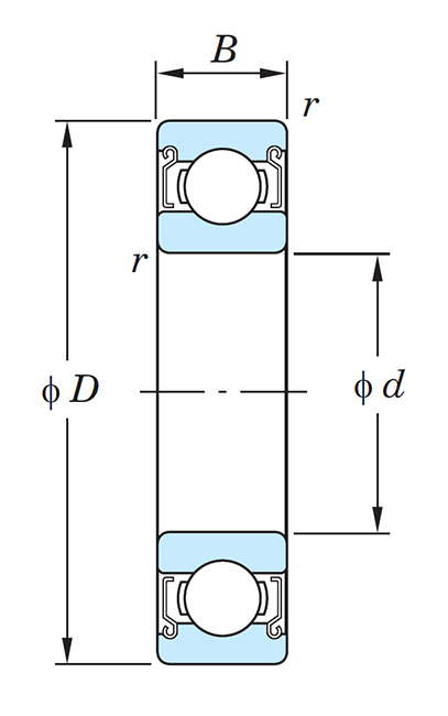 KOYO SE604ZZSTPRBM5 YS Special environment bearing