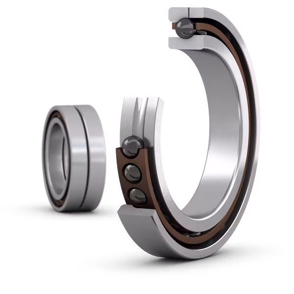 SKF 7001 CE/HCP4AHDFA Matched set of two super-precision, high-speed E design, single row angular contact ball bearings