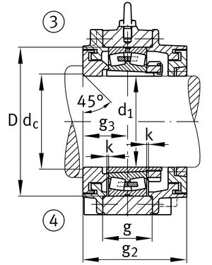 FAG BND2213-H-C-Y-BF-D bearing