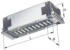 INA PR14135-PP Linear recirculating roller bearing unit view 2