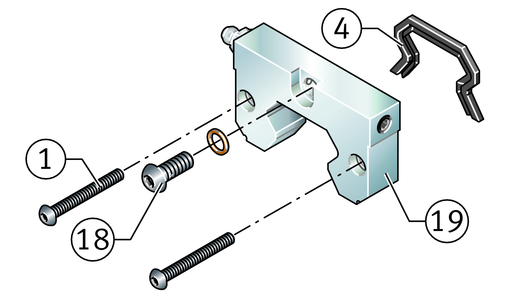 INA KIT.RWU45-E-A-OS-615 Accessory kit