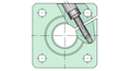INA FW25-B Shaft block view 3