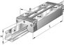 INA KUVE25-B-SNL Ball monorail guidance system view 3