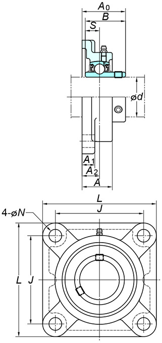 KOYO UCF201 bearing