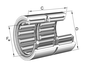 INA RNA6918-ZW-XL Radial roller bearing view 3