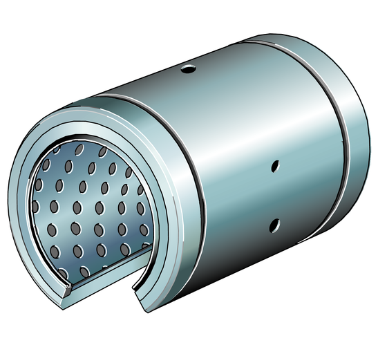 INA PABO20-PP-AS Linear plain bearing view 2