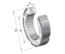 INA ZM85 Precision locknut view 3